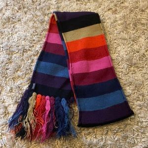 New York & Company Colorful Winter Scarf